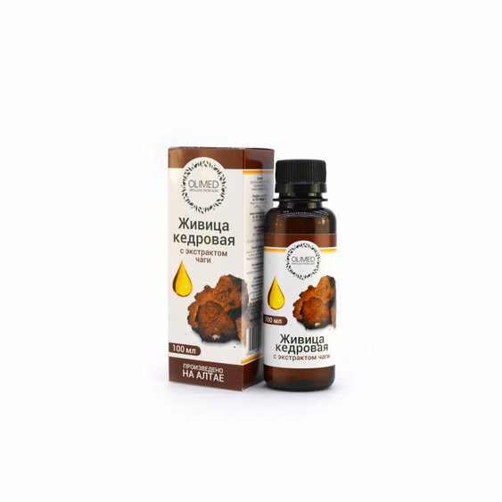 Cédrový olej s Cédrovou živicou  a Extrakt čagy sibírskej 100 ml.jpg