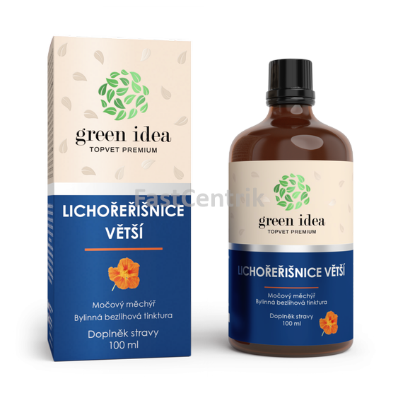 Kapucínka Väčšia Bezliehová Tinktúra - Kvapky 100ml (Tropaeolum majus).png
