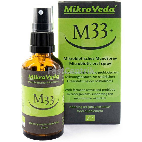 Mikroveda Probiotikum M33+ ústny sprej 50ml.jpg