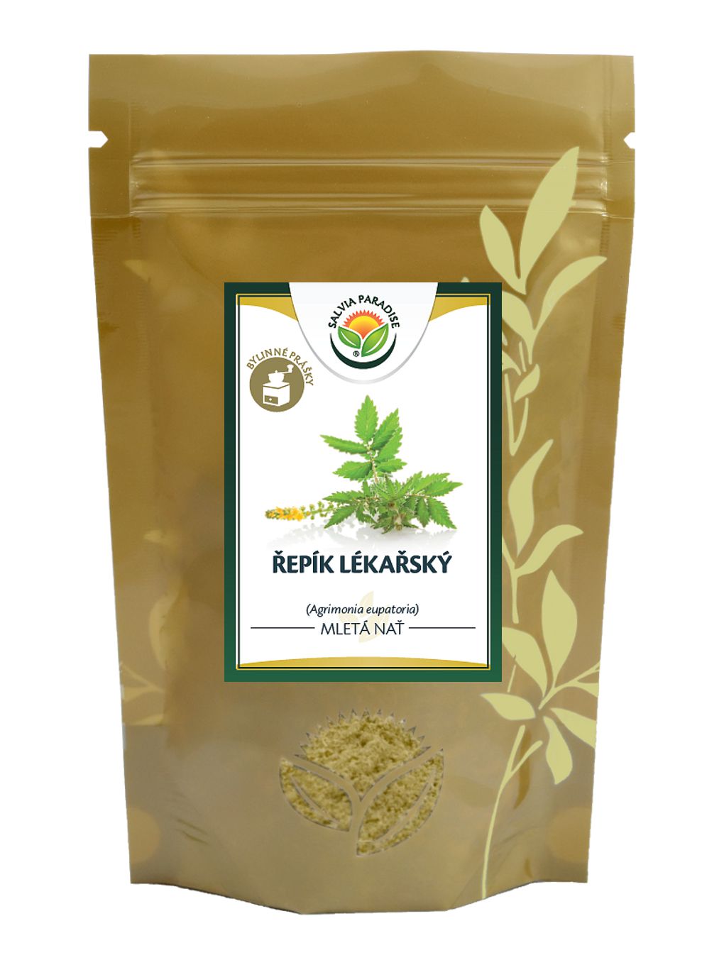 Repík Lekársky Mlet Vňať Prášok 100g (Agrimonia eupatoria)