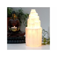 Prírodná Selenitová Lampa - 20 cm