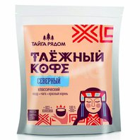 Tajga Káva s Cédrom, Čakankou, Čagou a Červeným Koreňom 130 g.jpg