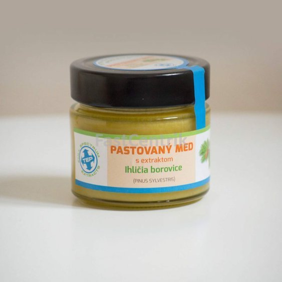 Borovicové ihličie – Tetra Extrakt v pastovanom mede 220g.jpg