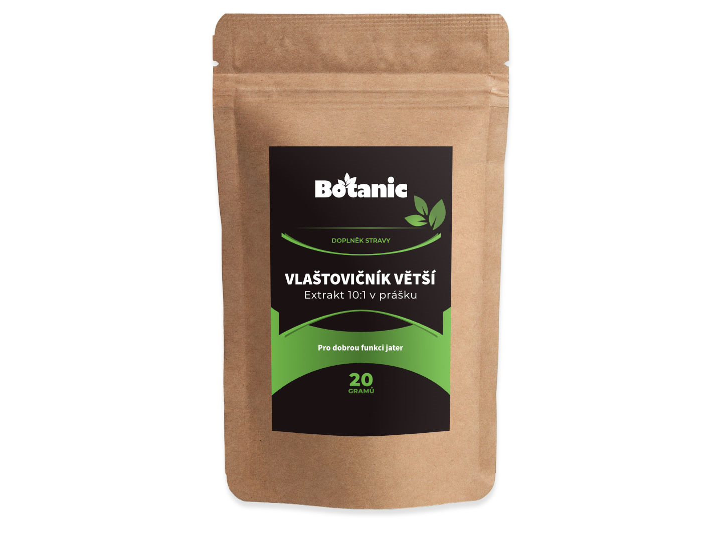 Lastovičník Väčší Extrakt Prášok 20g (Chelidonium majus)