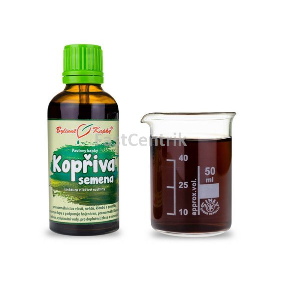 Žihľava - Pŕhľava Semeno Kvapky - Tinktúra 50ml (Urtica dioica).jpg