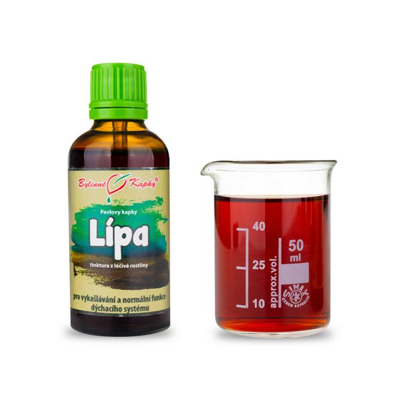Lipa malolistá Kvet Kvapky - Tinktúra 50ml (Tilia cordata).jpg
