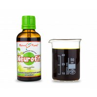 Neurofit Kvapky - Tinktúra 50ml (Zmes Bylín- Ochrana Nervových Buniek-Neurónov)