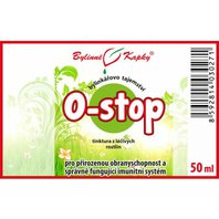 O-Stop Kvapky - Tinktúra 50 ml (Zmes Bylín-Imunita, Onko)