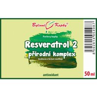 Resveratrol 2 - Prírodný Komplex 50ml (Extrakt Kvapky - Tinktúra)