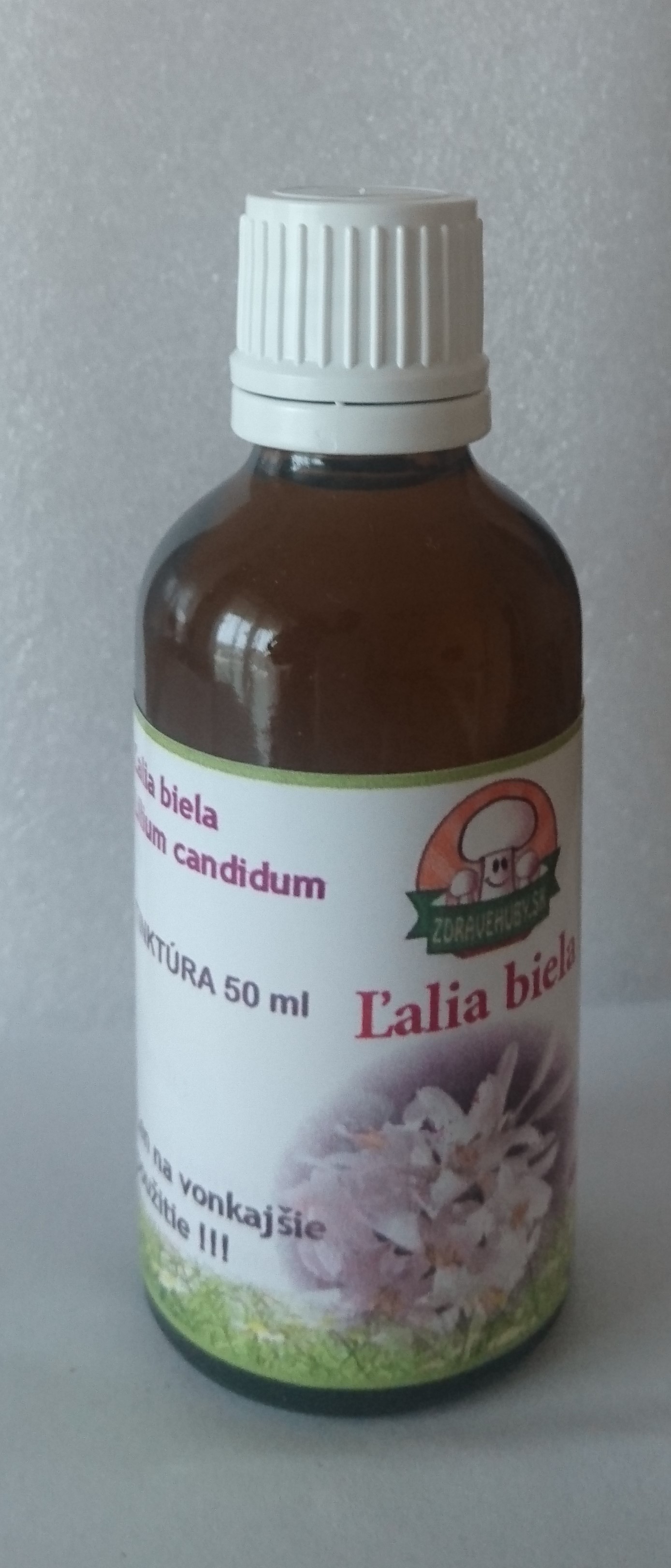 Ľalia Biela Alkoholová Tinktúra 50ml (Lilium candidum)