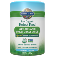 Perfect Food RAW Organic Wheat Grass Juice Prášok 120g