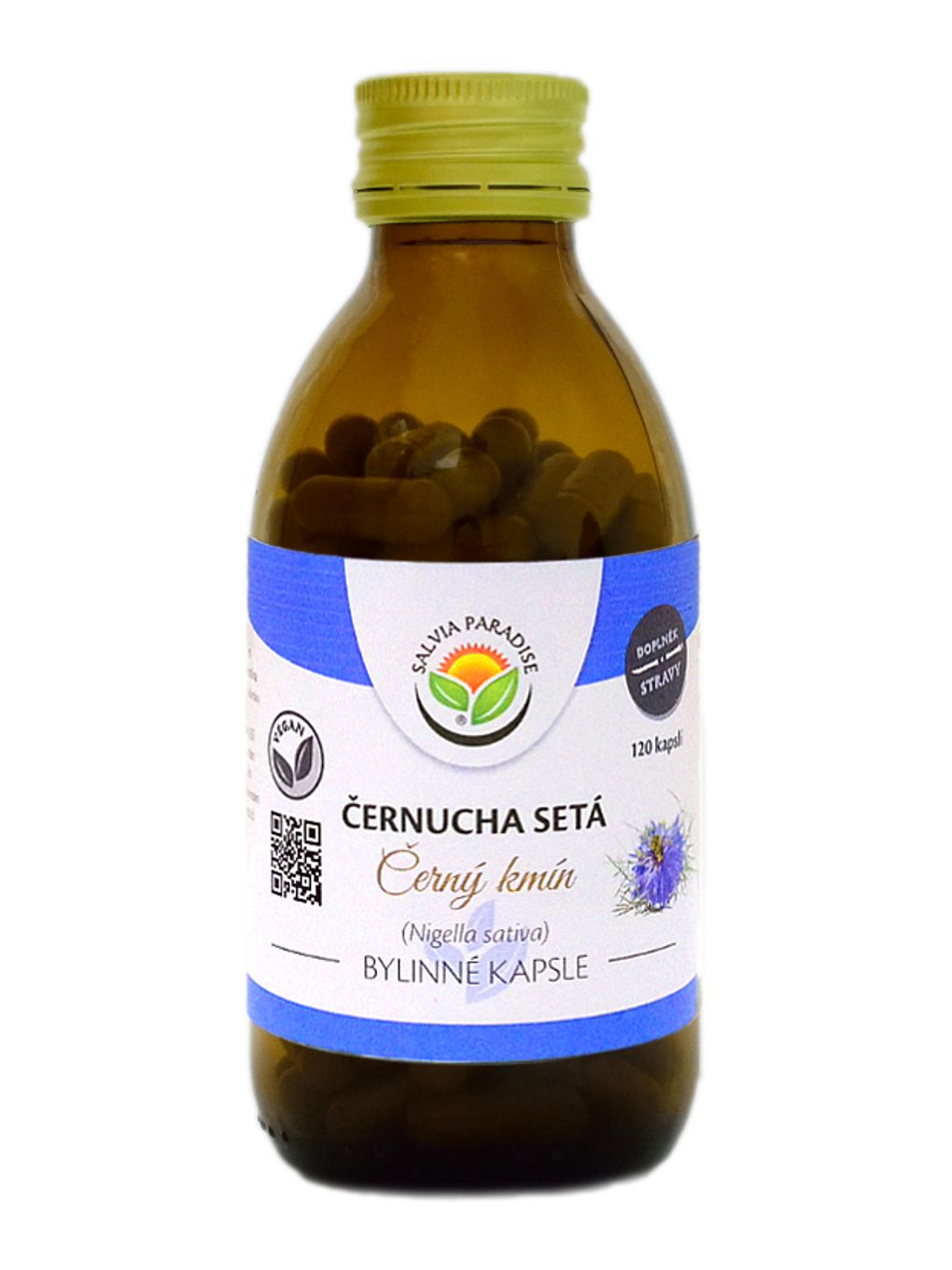 Černuška siata - Čierna Rasca Kapsule 120ks (Nigella sativa)