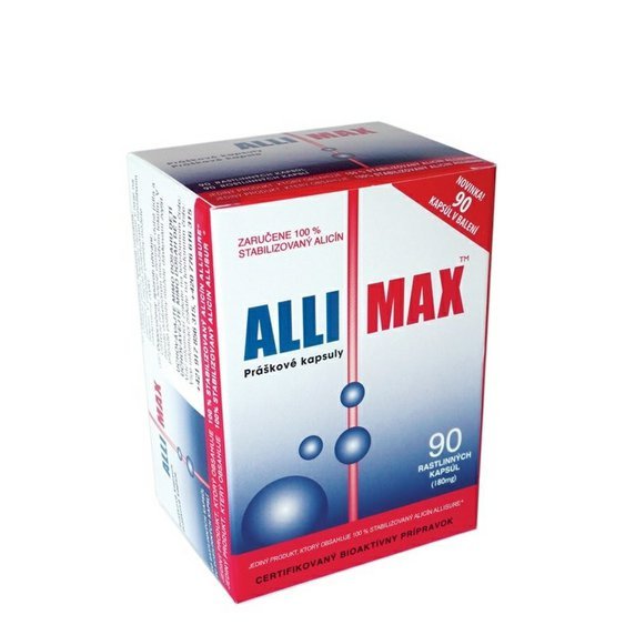 AlliMax – Maximálna Sila z Cesnaku - Kapsule 90 ks (Alicín).jpg
