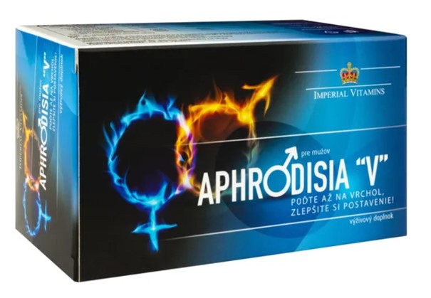Aphrodisia V pre mužov Kapsule 60 ks (Afrodiziakálne Byliny)