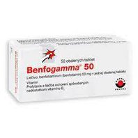 Benfogamma ® Vitamín B1 Tablety 50ks (Benfotiamin)