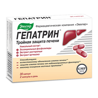 Evalar Hepatrin - Trojitá ochrana pečene Tablety 30ks.png