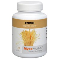 Plamienka Zimná - Enoki Kapsule 90ks (Flammulina velutipes)