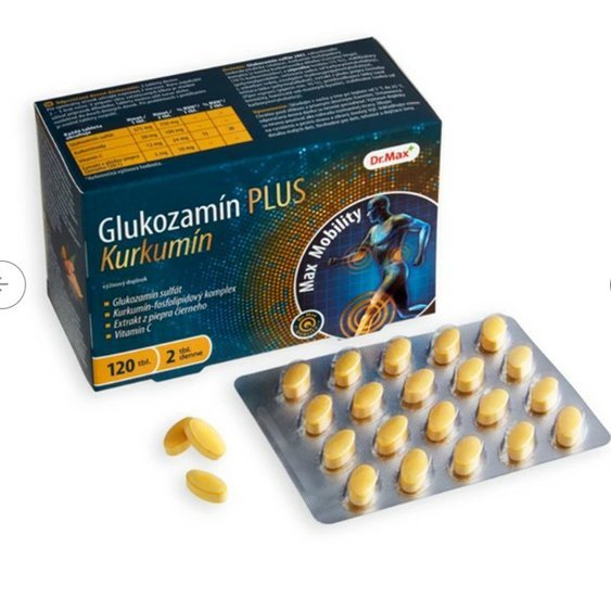 Glukosamín a Kurkumín Tablety 120ks.jpg