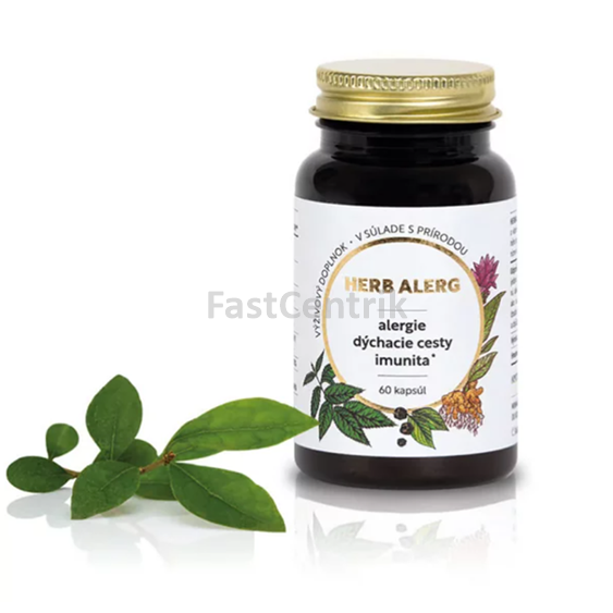 Herb Alerg Alergie, dýchacie cesty, imunita - Kapsule 60ks.png