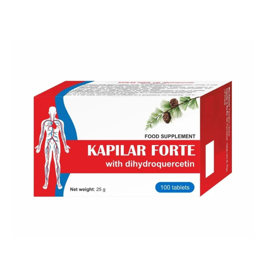 KAPILAR_FORTE_-_Dihydrokvercetin_Rutino_a_Vit_C_-_Tablety_100ks