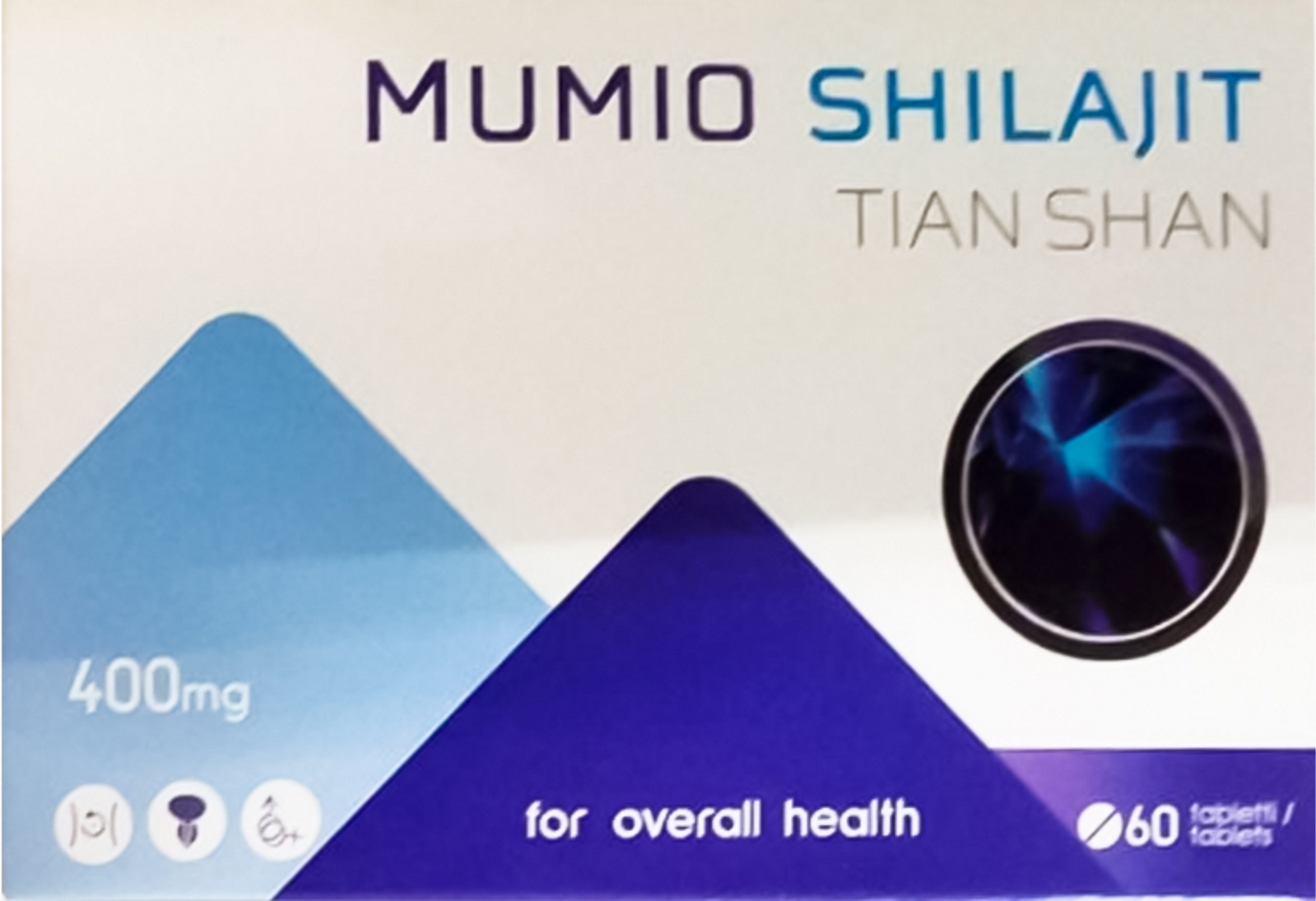 Múmio - Shilajit Tian Shan Tablety 60ks (Kirgizsko)