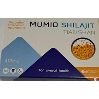 Mumio - Shilajit Tian Shan s Propolisom Tablety 60 ks (Kirgizsko)