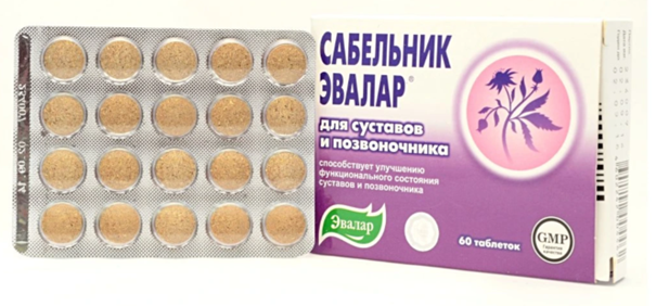 Nátržnica močiarna "sabelnik" - Evalar - Tablety 60ks (Comarum palustre)