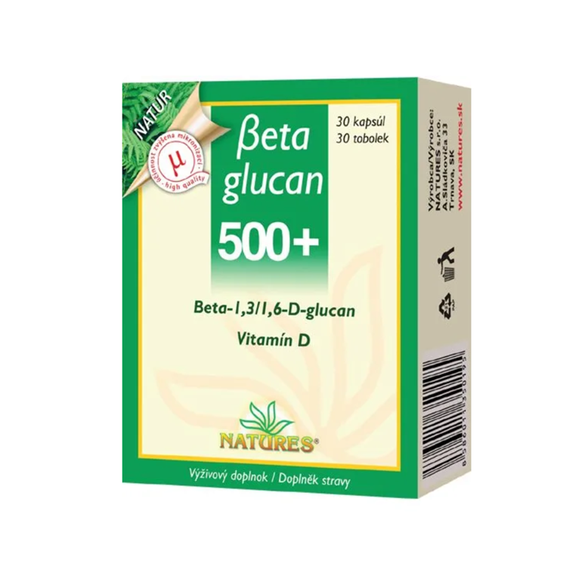 Natures Betaglucan 500+ Kapsule 30ks.png