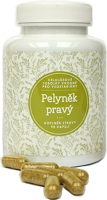 Palina Pravá a Palina Obyčajná Kapsule  90ks (Artemisia Absinthium a Artemisia Vulgaris)