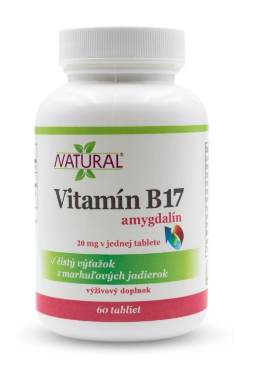 Vitamín B17 - Amygdalín Tablety 60ks ( Z Marhuľových Jadier)