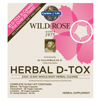 Wild Rose Herbal D-Tox Bylinná Detoxikácia Celého Tela