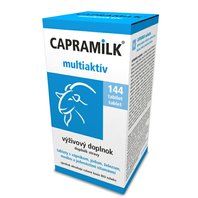 Capramilk Multiaktív 72g- Tablety 144ks ( Z Kozieho Mlieka)