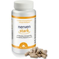 Pevné Nervy Kapsule 100ks (Rhodiola, Ganoderma, Ashwagandha, Vit B1, B5)