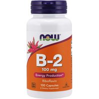Vitamín B2 Kapsule 100ks (Riboflavín) Vitamín B2 Kapsule 100ks (Riboflavín)