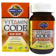 Vitamin Code - RAW Železo Kapsule 30 ks