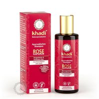 Khadi Šampón RUŽA - Reparačný a Hydratačný 210ml