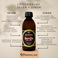 Lipozomálny Selén + Zinok 200ml