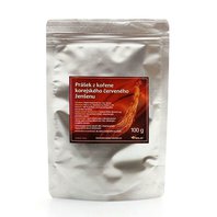 Červený Ženšen Pravý - 6 Ročný Koreň Mletý - Prášok 100g (Panax ginseng)
