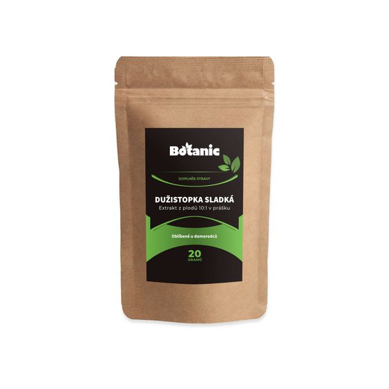 Dužistopka sladká - Extrakt z plodov 10 k 1 Prášok 20g (Hovenia Dulcis).jpg