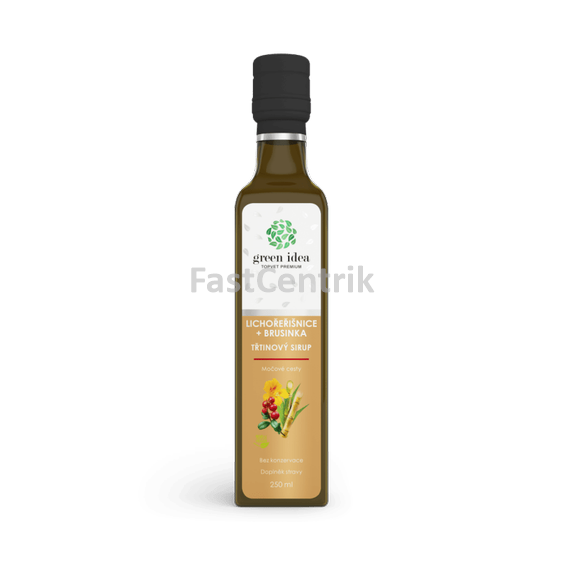Kapucínka, Brusnnica Sirup 320g.png